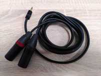 CORDIAL CMK422 przewód 2 XLR na mini jack NEUTRIK 2m