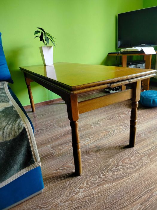 Ława drewniana rozkładana używana