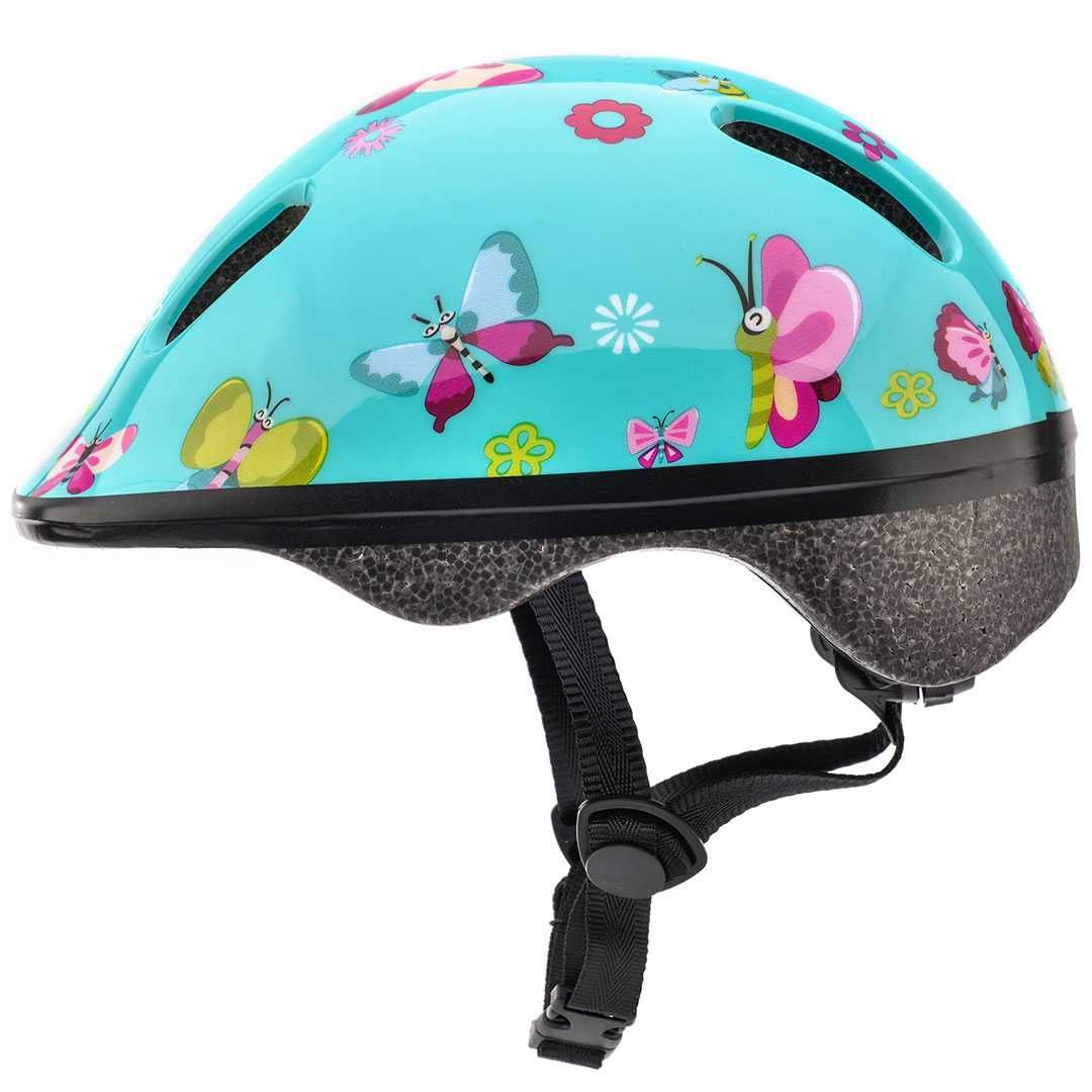 Kask rowerowy Meteor KS06 Butterflies rozm. XS 44-48 cm