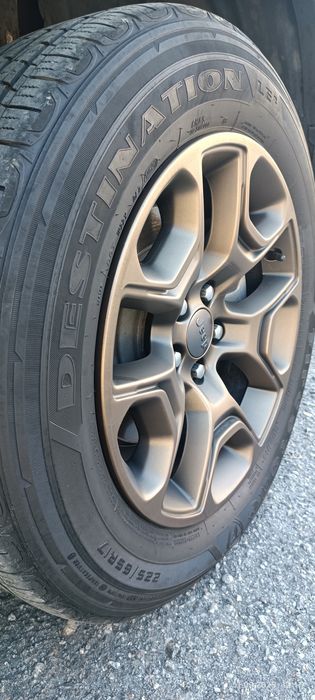 Губа / накладка  заднего бампера Jeep Cherokee 2019-2023
