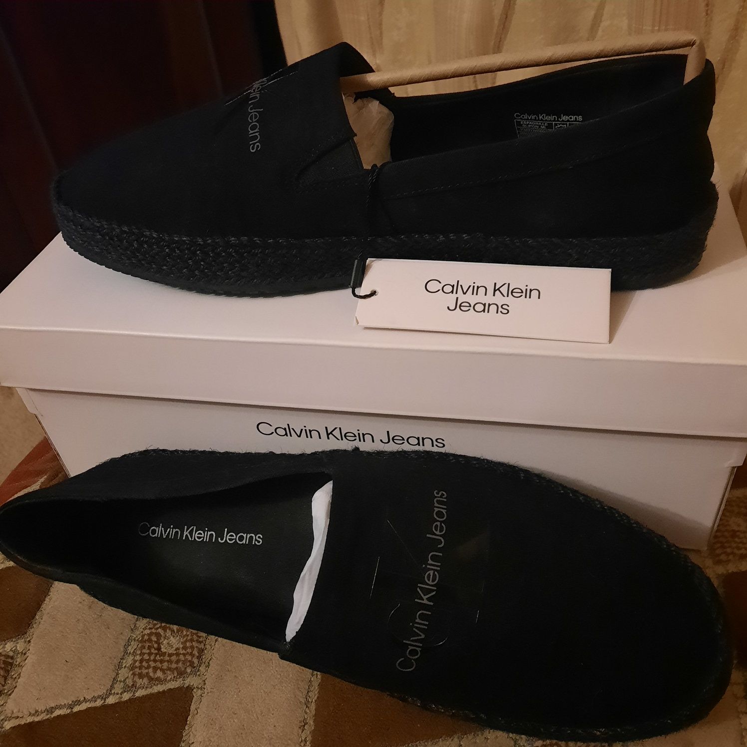 Слипоны,мокасины,кеды calvin klein, 43