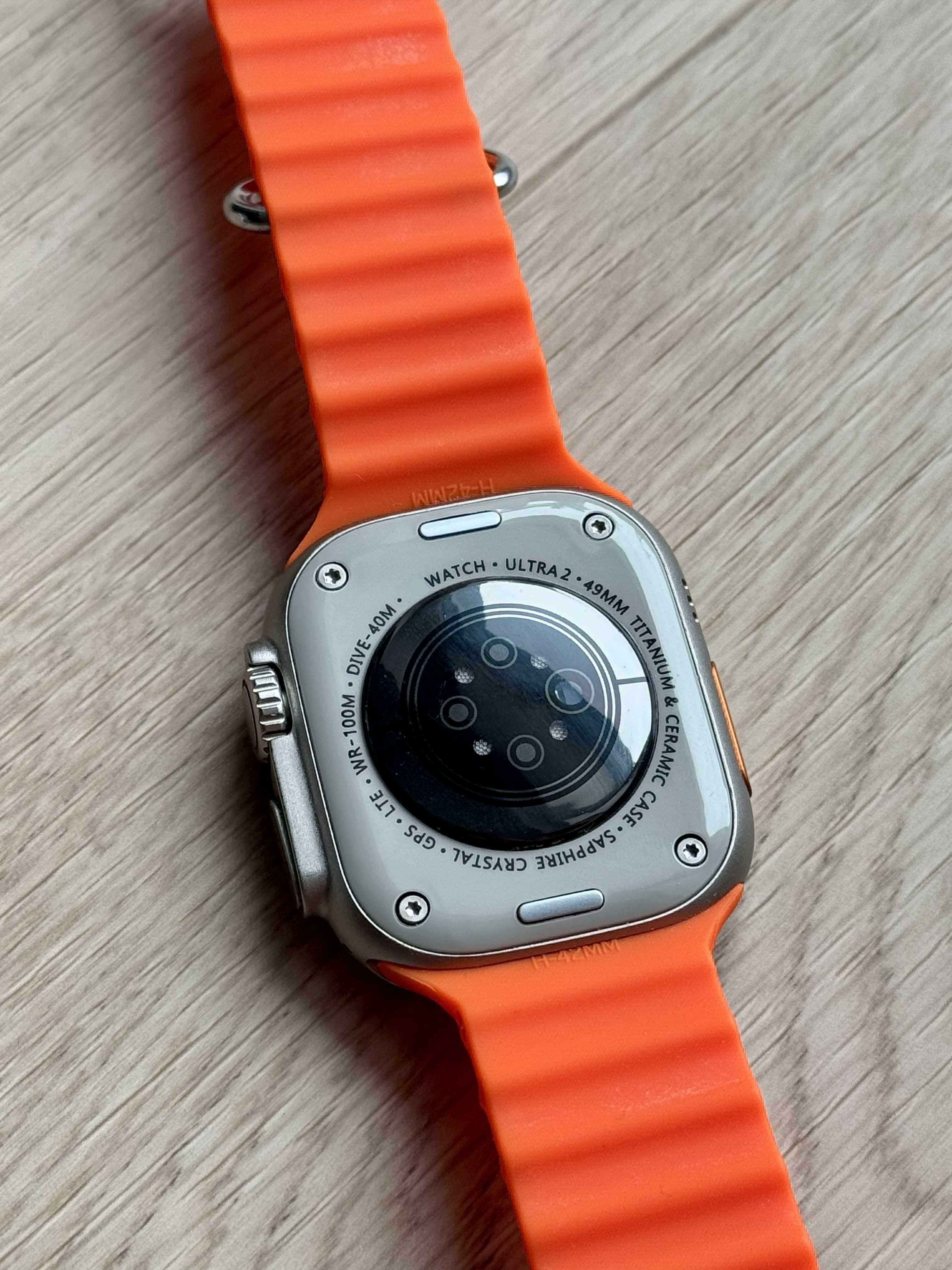 Smartwatch Ultra 2 42mm Titanium Ocean orange