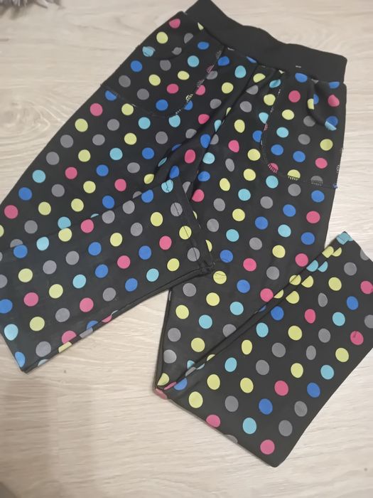 Getry legginsy ocieplane na futerku rozm 140/146