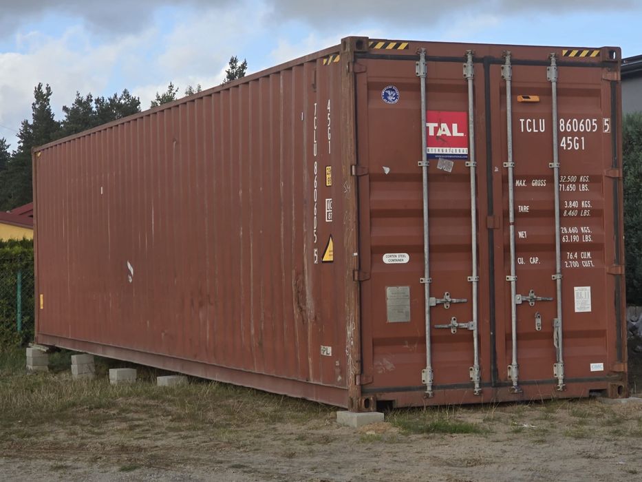 Wynajmę magazyn/garaż – 12,2 m długości (High Cube)