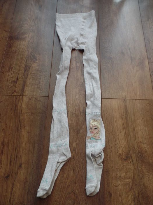 Szare rajstopy dziewczęce Kraina Lodu Frozen Elsa R. 122/128