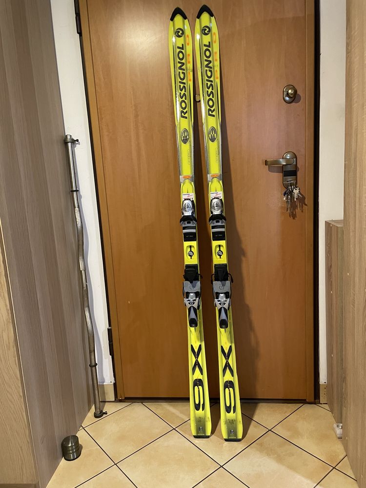 Narty Rossignol 9x pro 184cm +wiązania Rossignol Axial free 120