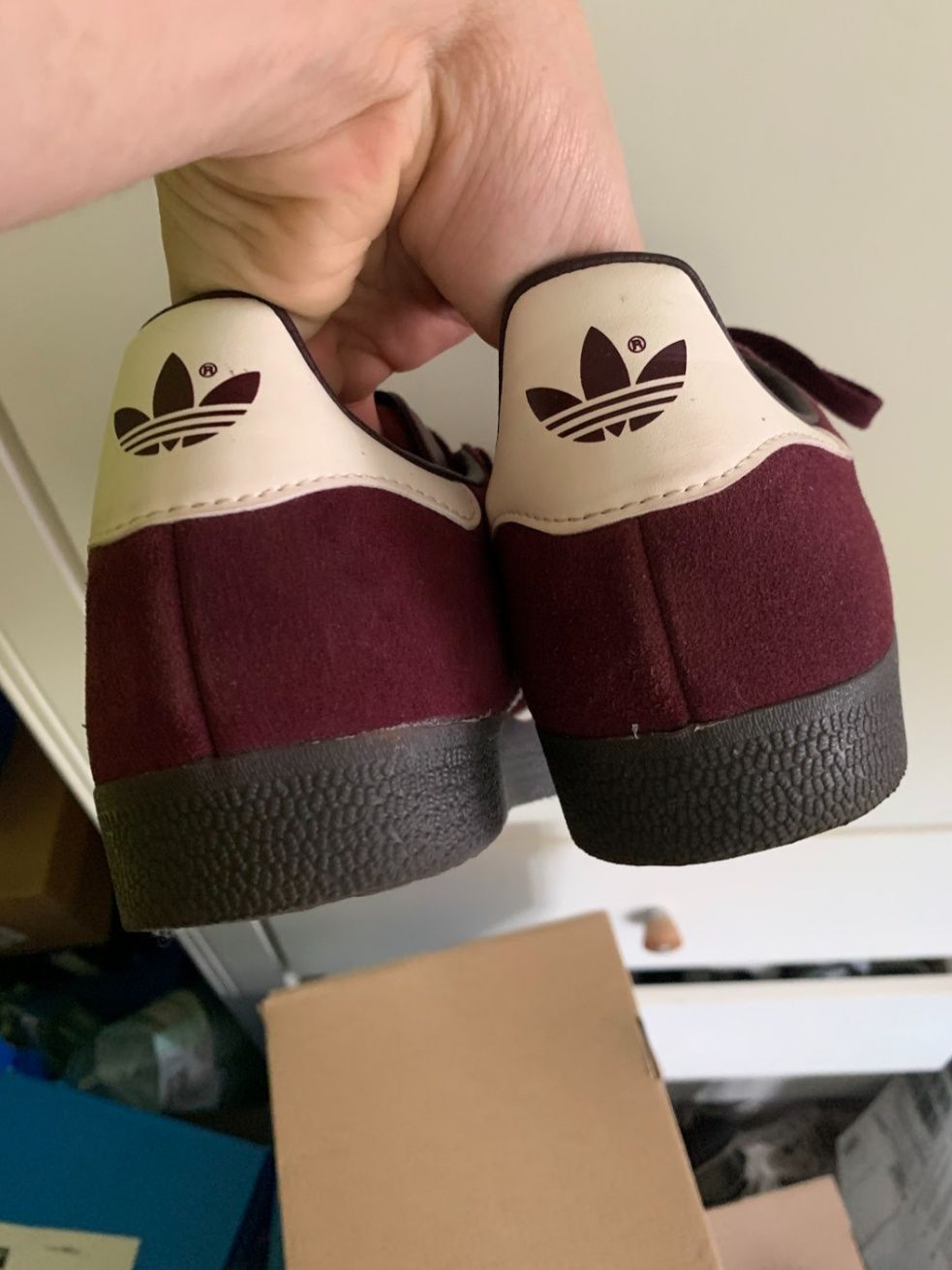 Adidas gazelle maroon 42 ⅔