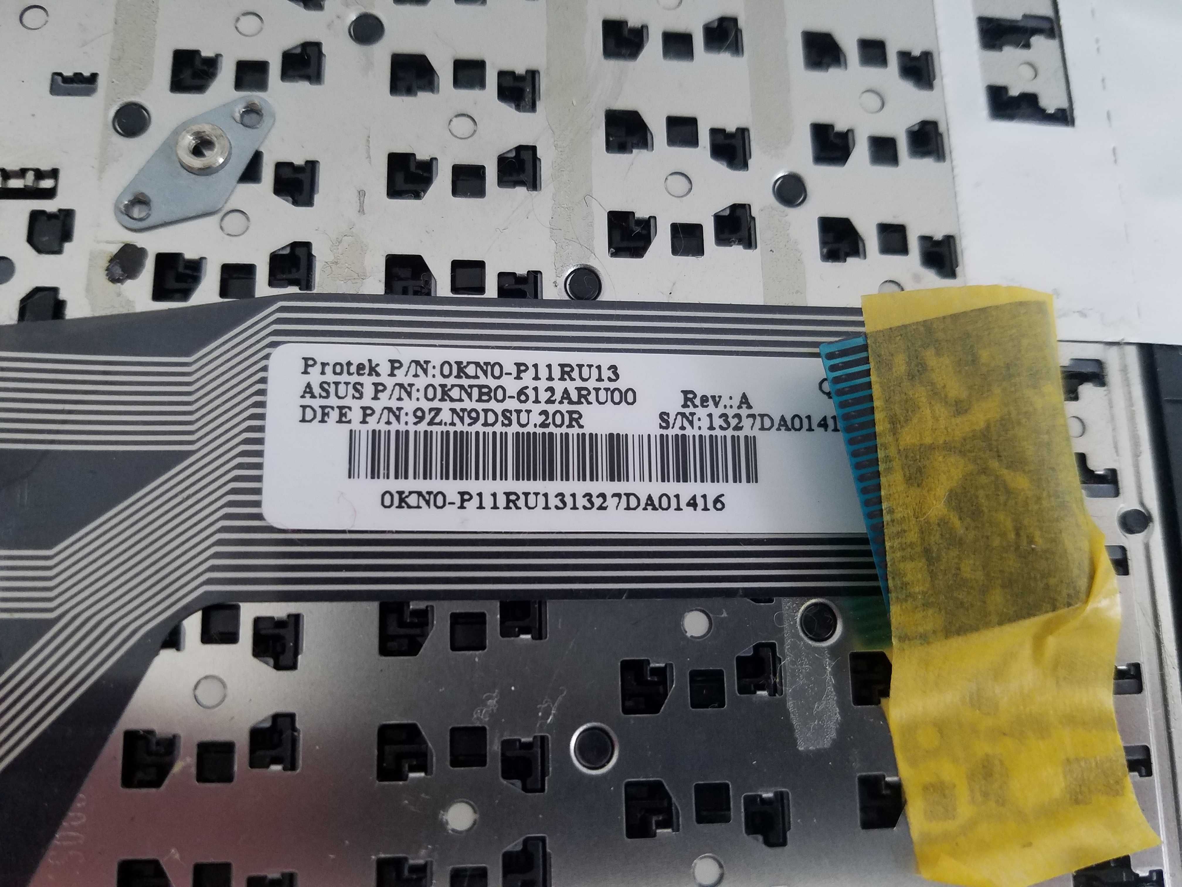 Корпус клавіатура в зборі кришка верх ASUS X502 оригінал 0kn0-p11ru13