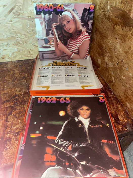 Conjunto de 40 vinis