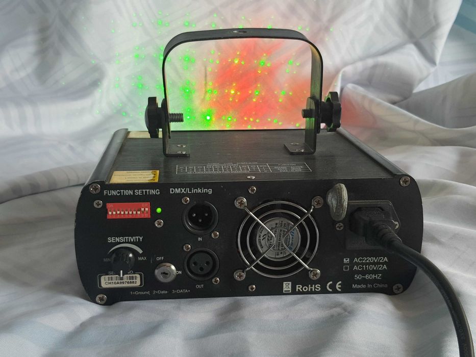 laser RGB 150w DMX / dj - bar - discoteca ( usado )