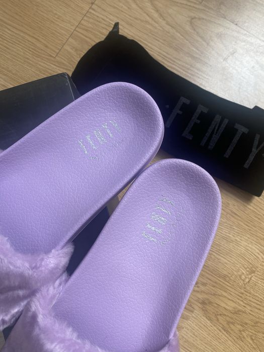 puma fur slide rihanna fenty orchid bloom klapki wmns us10.5 nowe 2017
