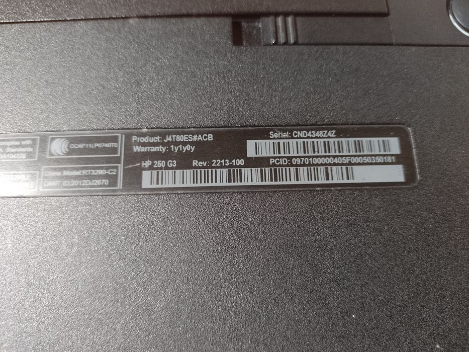 Ноутбук HP 250 G3