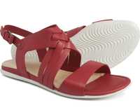 Buty sandały klapki Ecco Touch Braided r.41 czerwone komfortowe