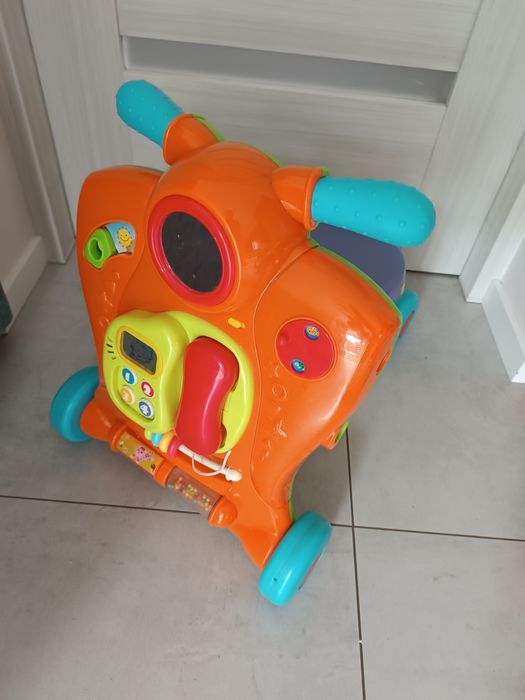 Smyk Smiki, Baby Walker, chodzik i pchacz 2 w 1 interaktywny