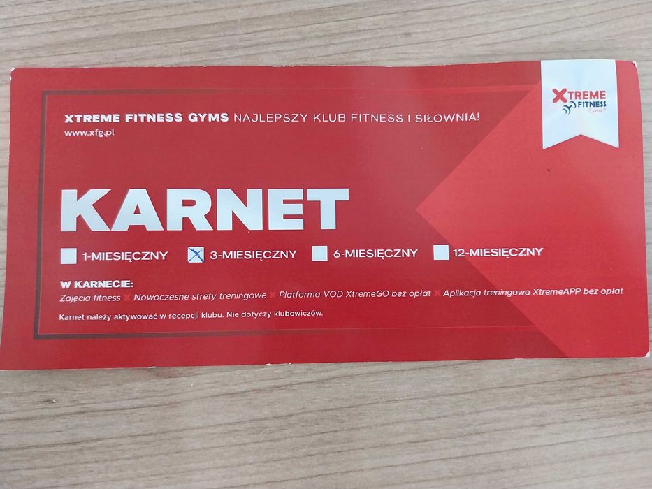 Karnet na siłownię Xtreme Fitness Dzierżoniów - 3 miesiące