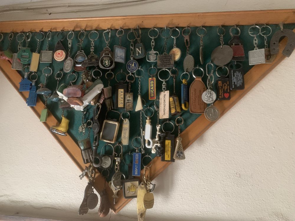 Porta chaves colecionaveis