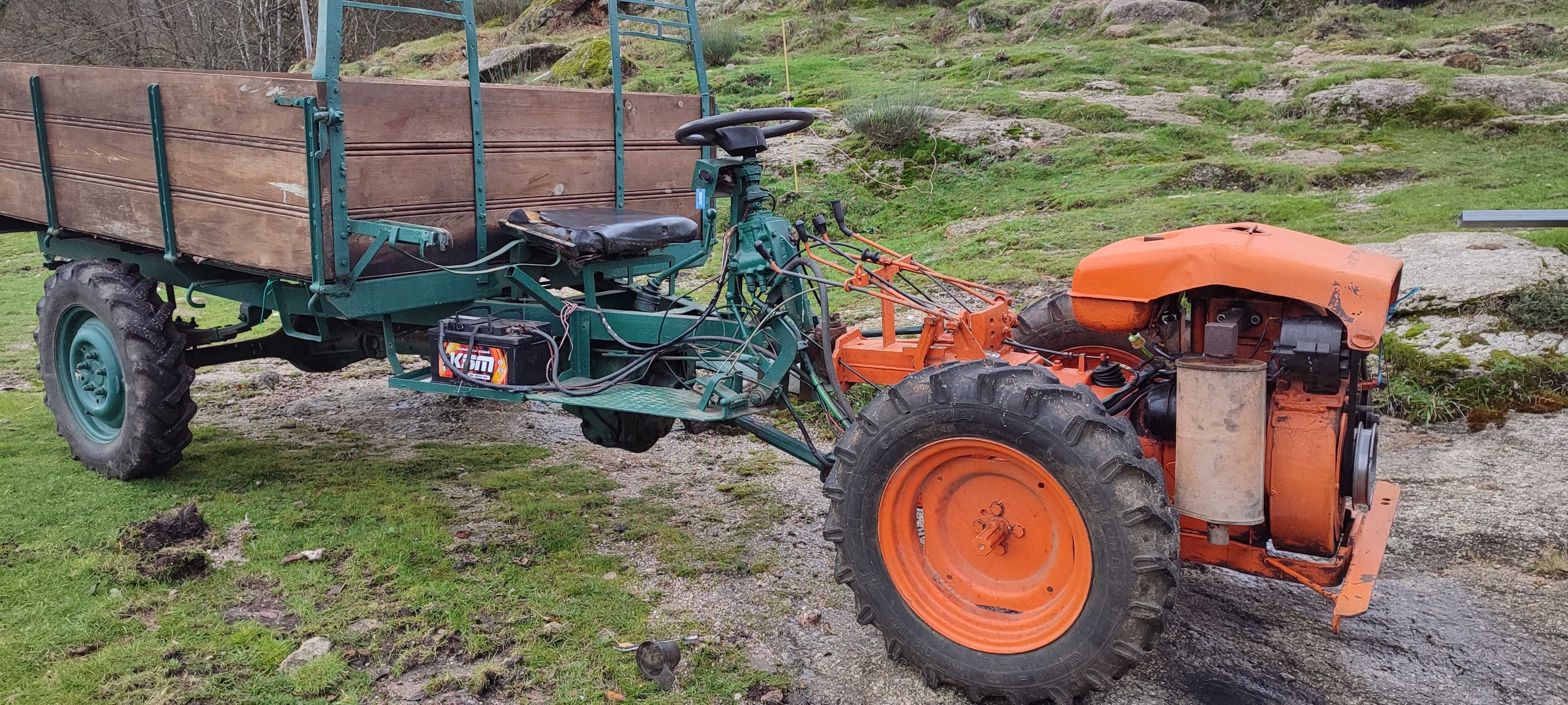 Motocultivador Lombardini LDA96 4x4 14HP