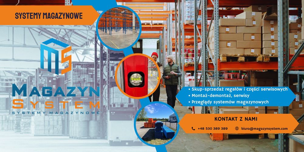 Regały magazynowe skup i sprzedaż