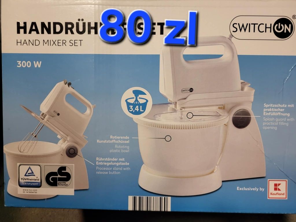 Mikser robót z misą.