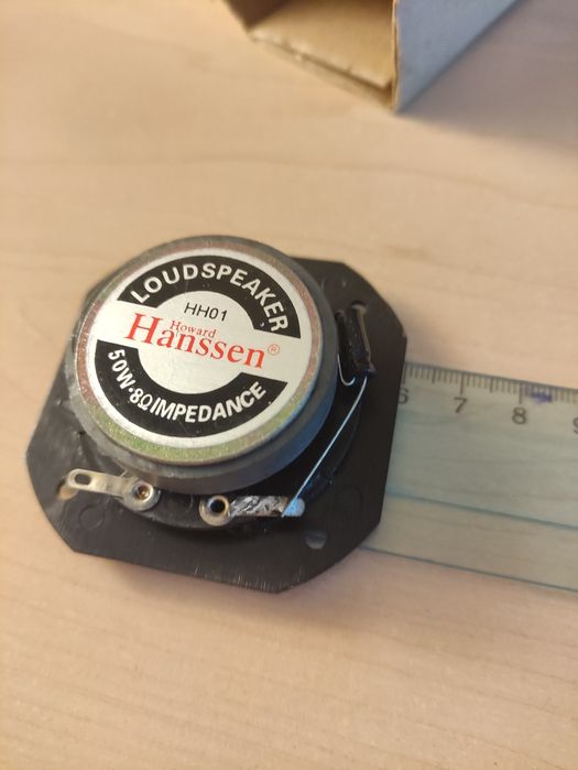 Высокочастотная динамическая головка (динамик, пищалка) Hanssen