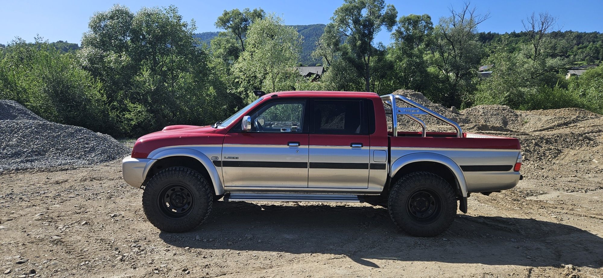 Mitsubishi L200 2.5 tdi 4x4 Lift Reduktor zdrowy blokada klima polecam
