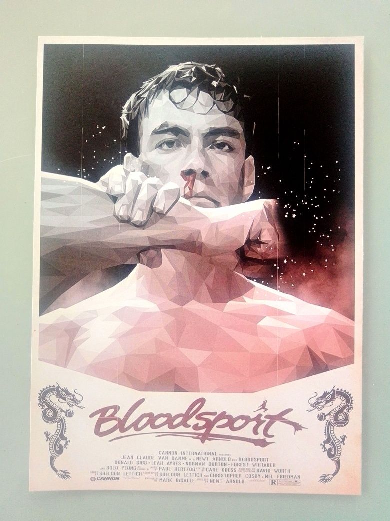 Poster Van Damme - Bloodsport - portes grátis