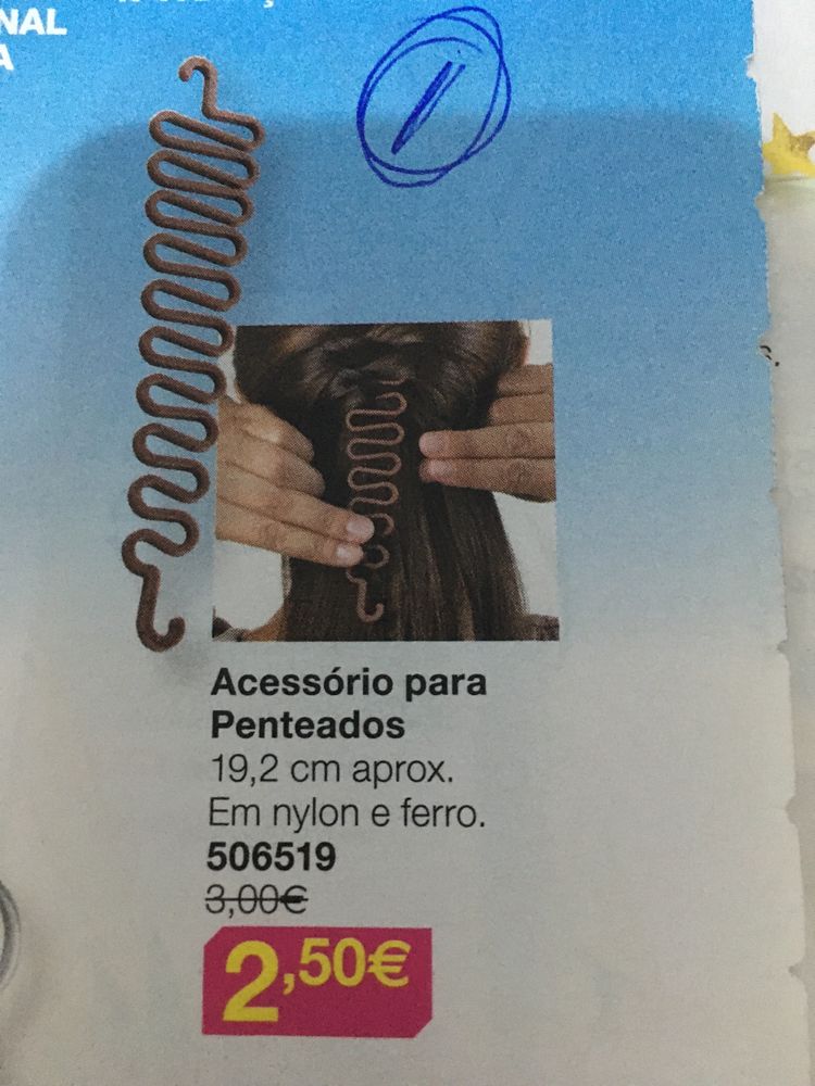 Conjuntos para cabelo 10€ todos