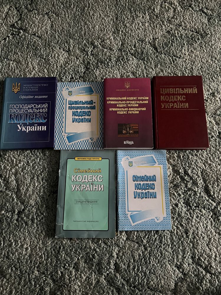 Книги господарський, цивільно-правовий кодекс