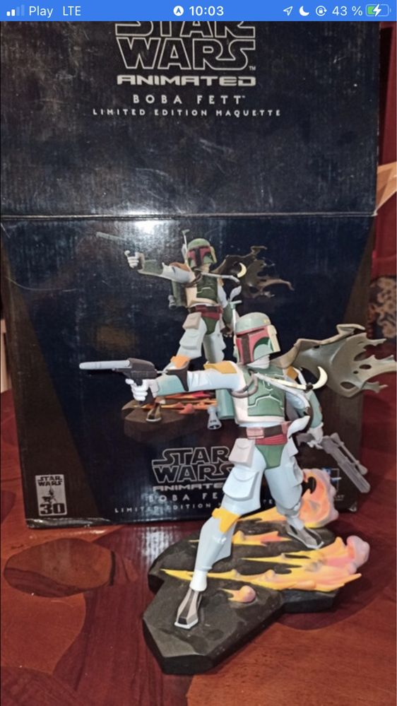 Gentle Giant Star Wars Animated Boba Fett Limited Edition Maquette