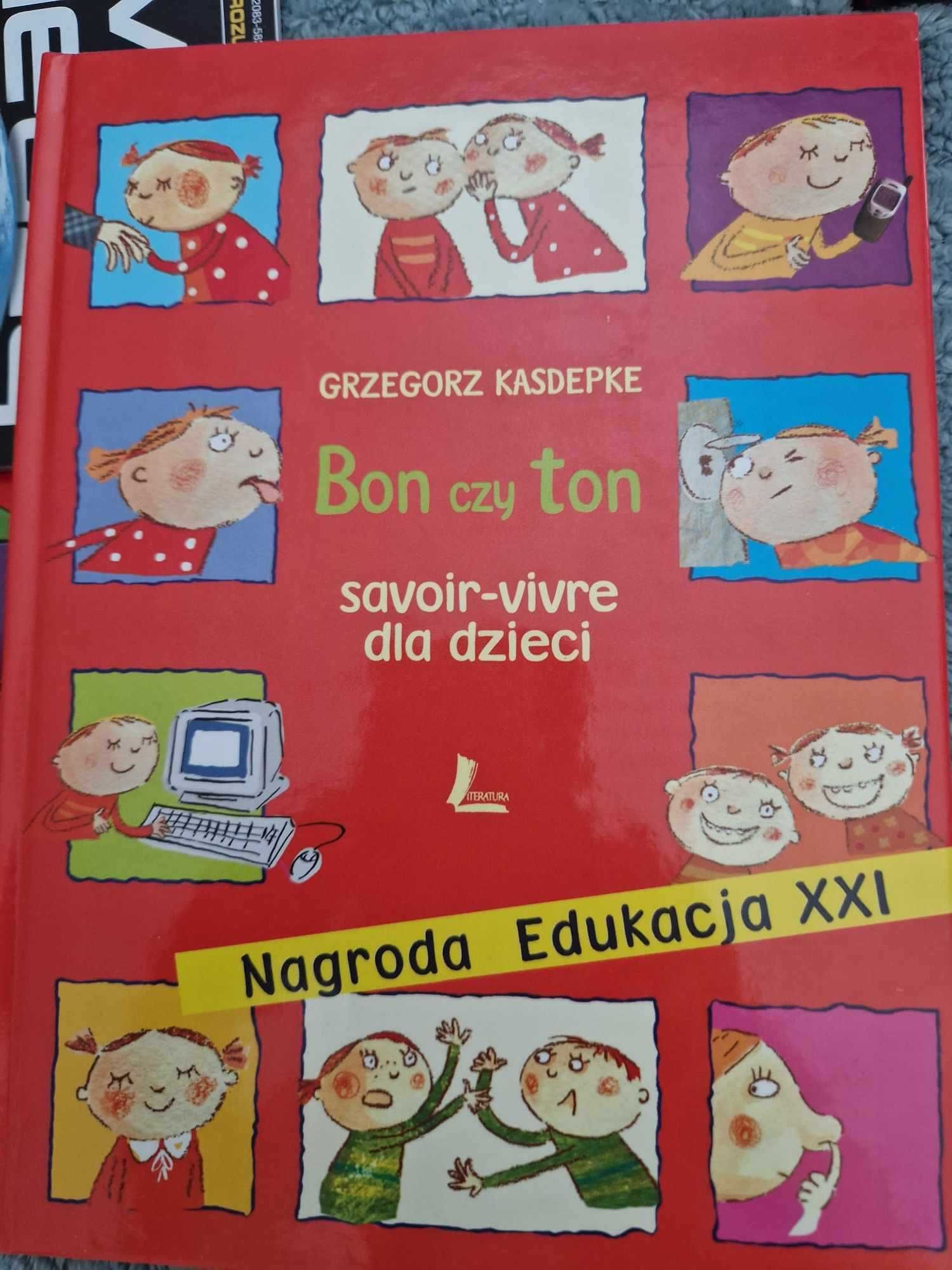 Grzegorz Kasdepke bon czy ton, savoir-vivre dla dzieci