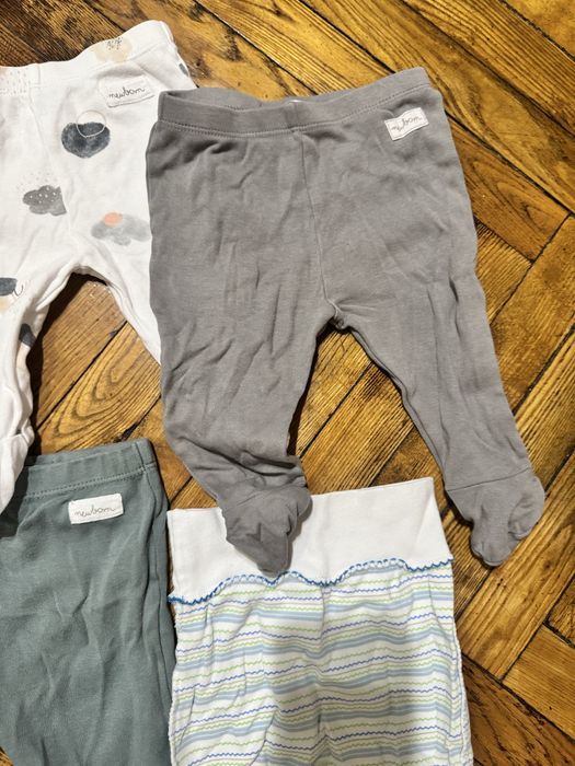 Набір дитячих повзунців розмір 62 (5 шт)