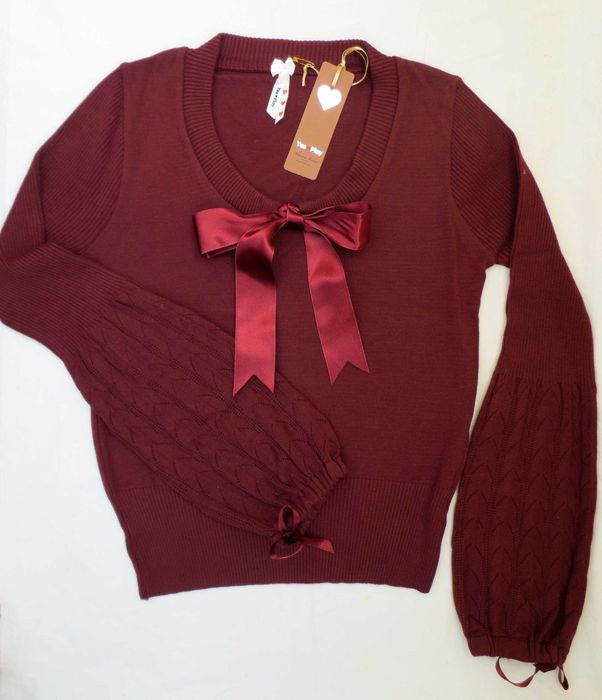 Свитер женский марсала размер 46 (M)