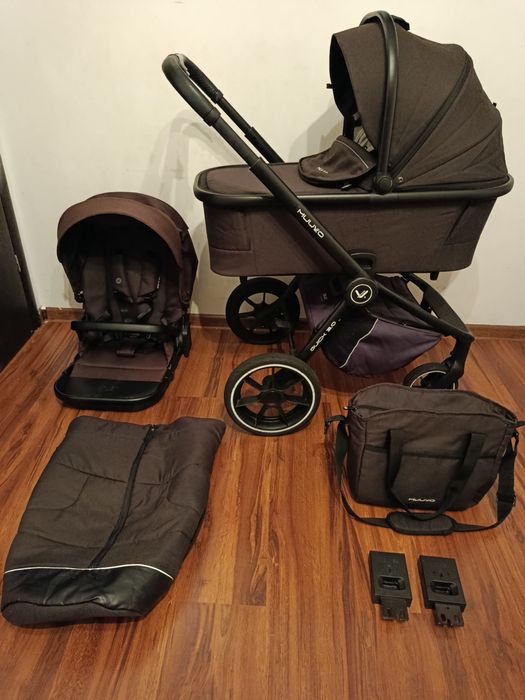 Muuvo Quick 3.0 kompaktowy wózek 2w1. WYSYŁKA