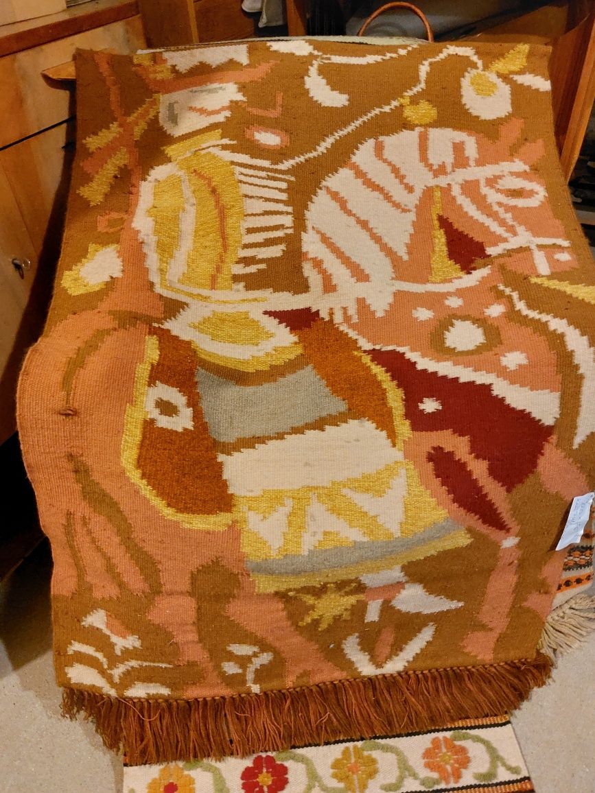 Kilim prl,sumak prl,gobelin prl design vintage retro UNIKAT