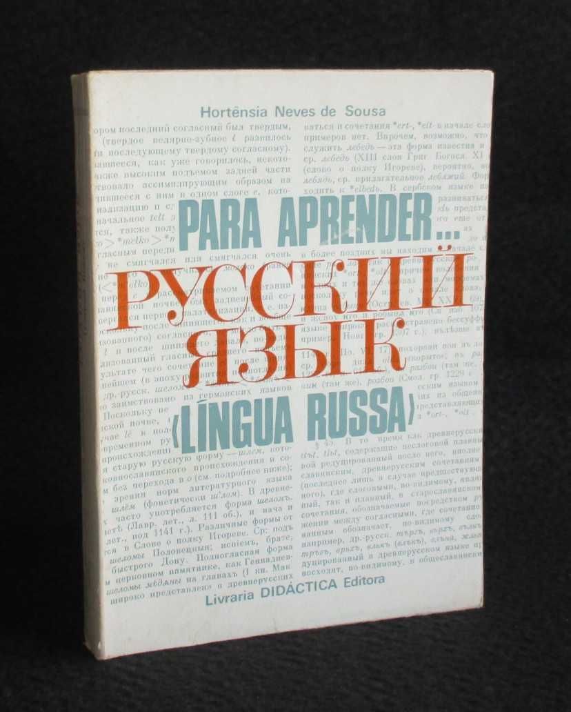 Livro Para Aprender Língua Russa Hortênsia Neves de Sousa