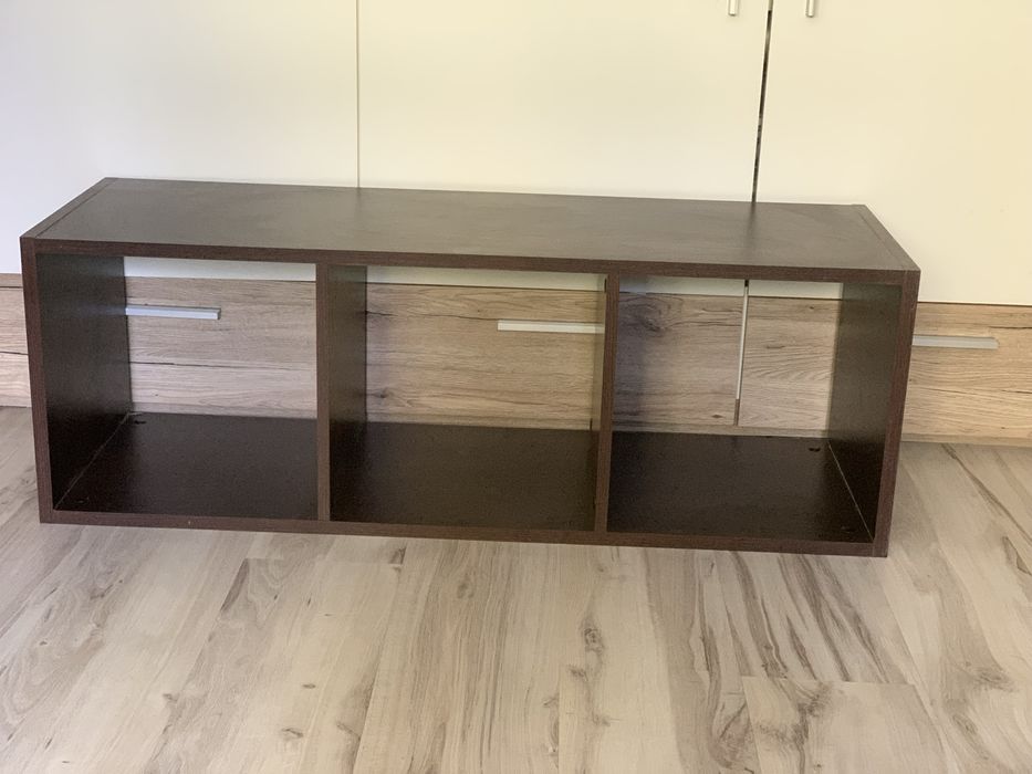 Regał Brąz Pion/Poziom + Kosz