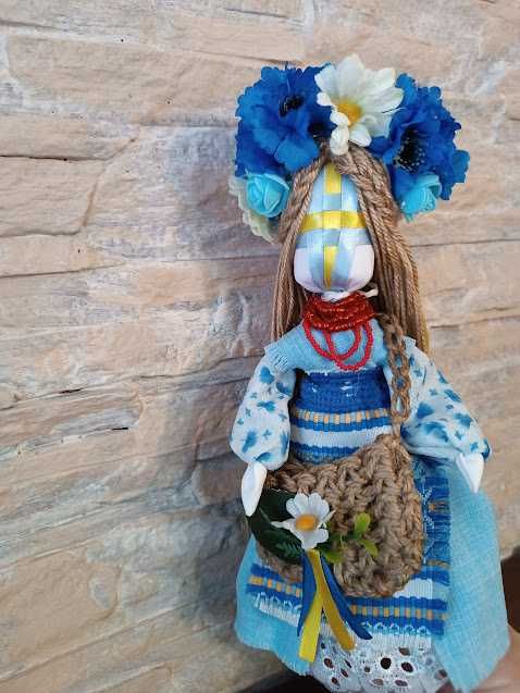 Лялька-мотанка. Оберіг. Український сувенір ручної роботи.