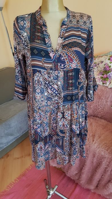 Nowa sukienka w stylu boho r.uniwersalny