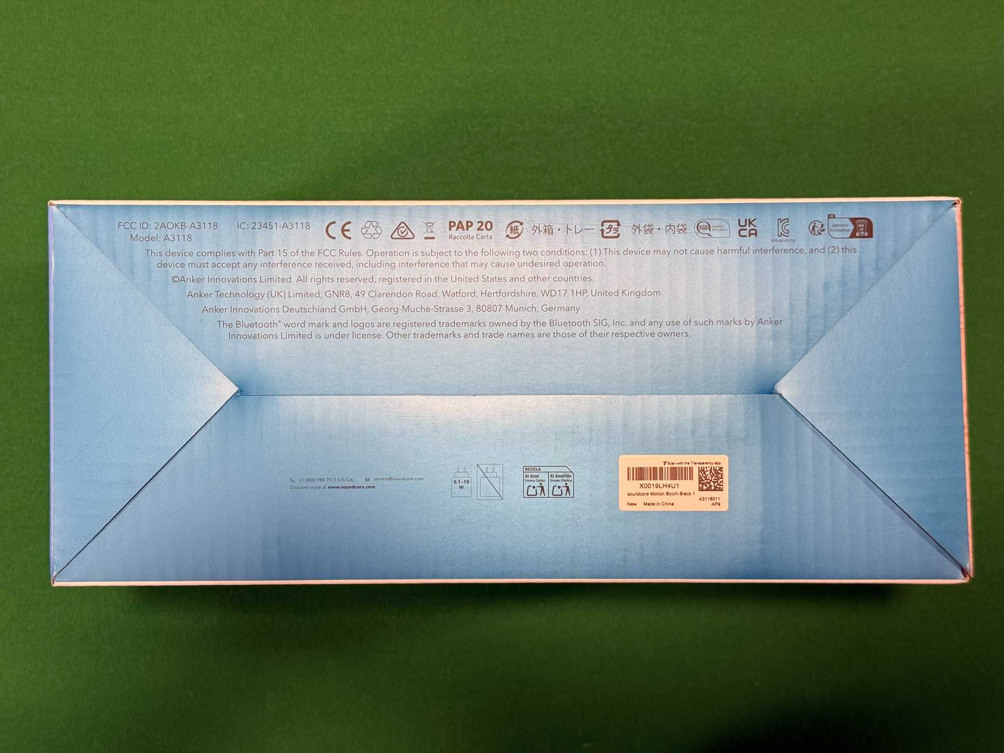 Soundcore Anker Motion Boom, przetworniki tytanowe, IPX7, 24h, BT 5.0