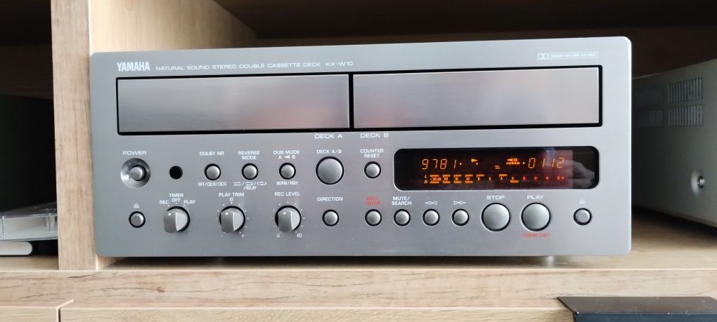 Yamaha KX-W 10 magnetofon kasetowy z reversem