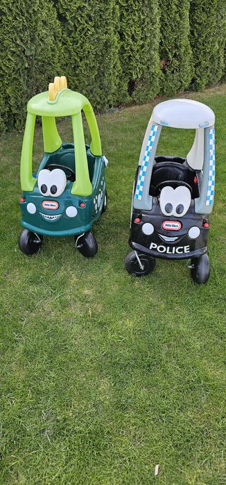 Little Tikes Jeździk Cozy Coupe Pchacz 615795 Policja Czarny