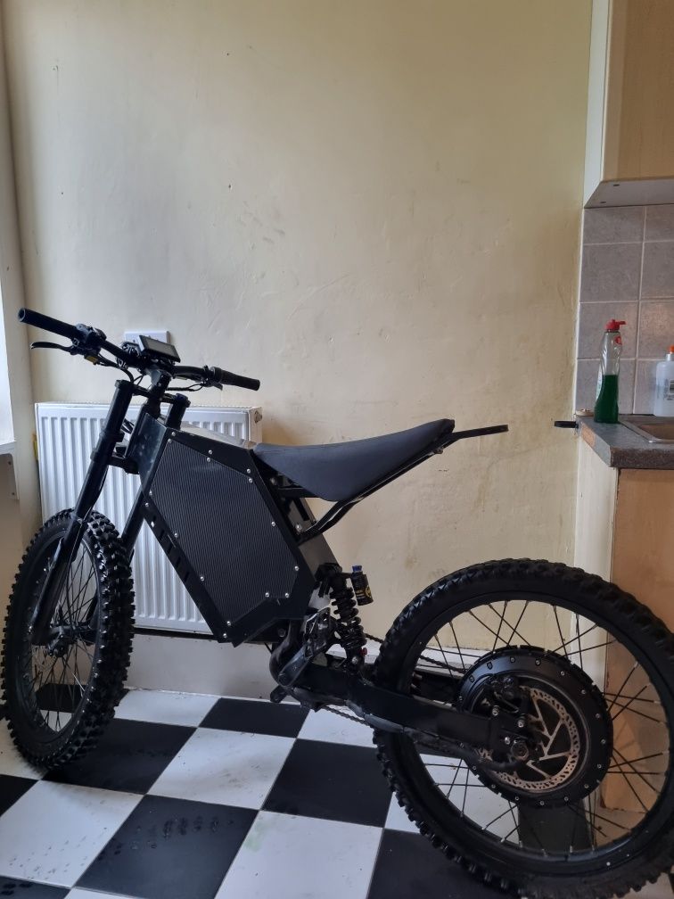 Stealth Bomber E-Bike orginal 72V 12000 vatt