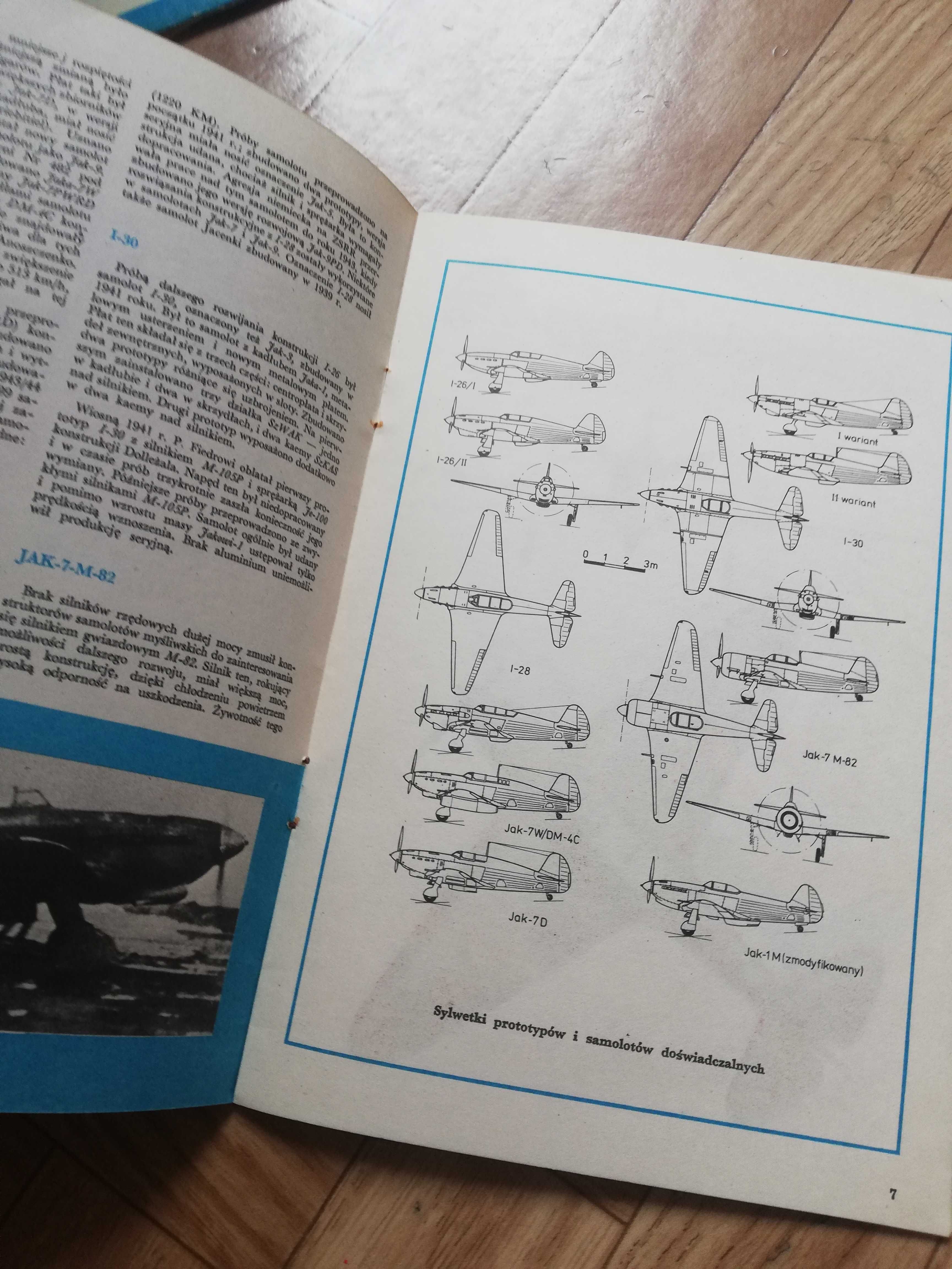 ksiazka : ,,Samolot mysliwski Jak-1"