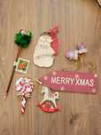Artigos de Natal, bolas, decorações, Globo neve motivo Rena