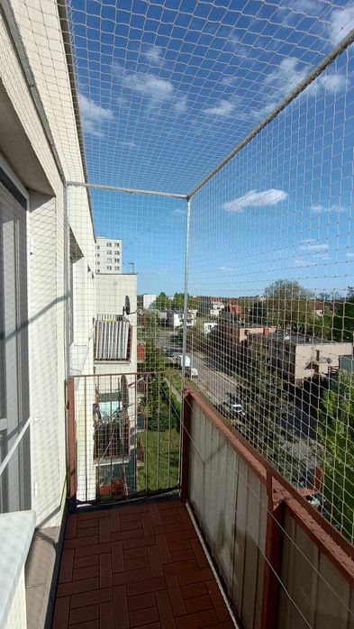 Siatka na balkon, siatka dla kota, siatka przeciw gołębiom