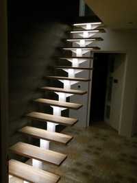schody, metalowe konstrukcje policzki wangi
