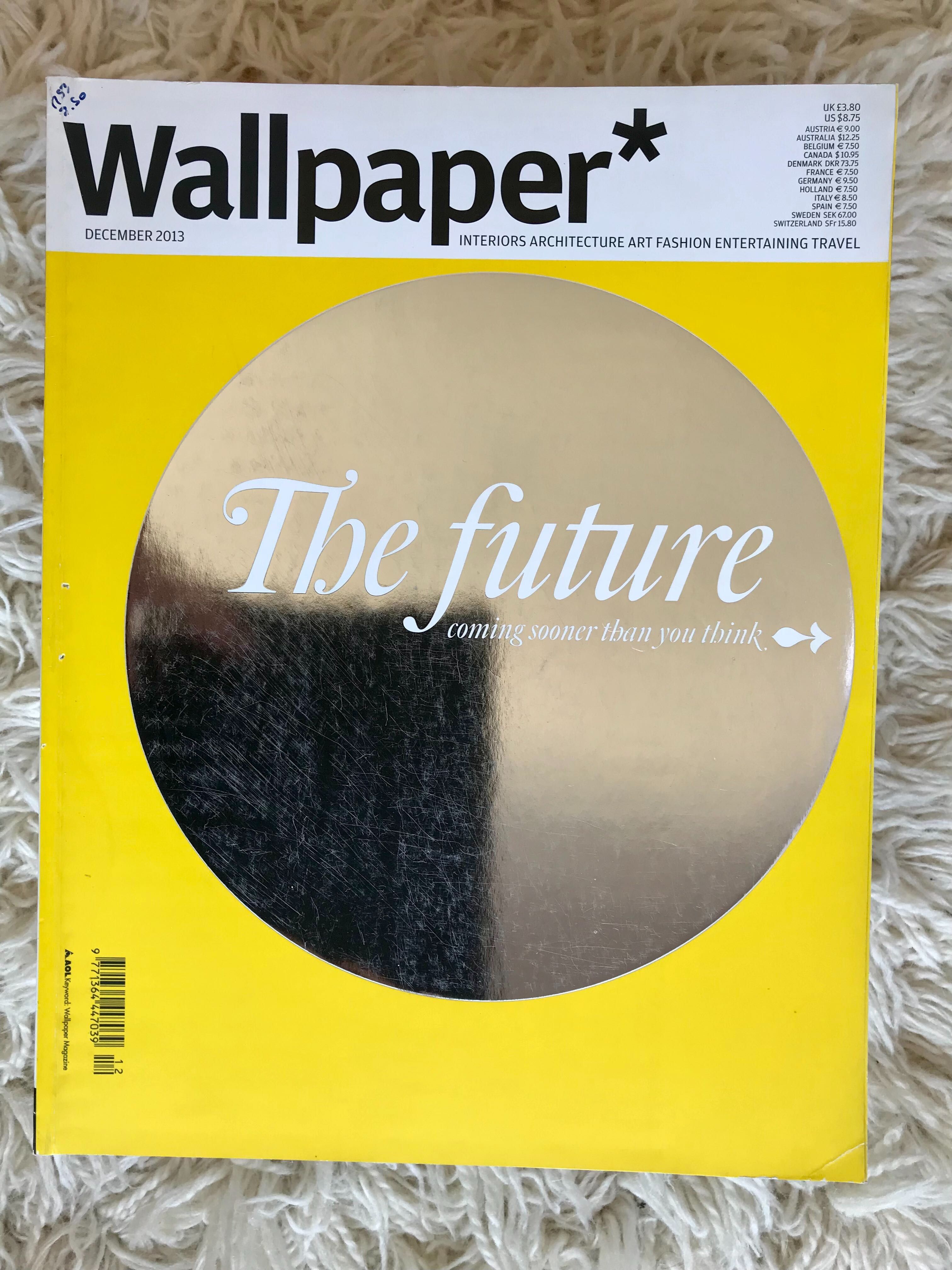 Wallpaper magazine * coleção de 41 números da revista
