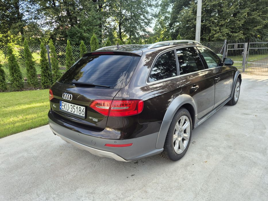 Audi A4 Allroad Quattro 3.0 TDI Lift 2013r. 1 wł Szyberdach Tarnów