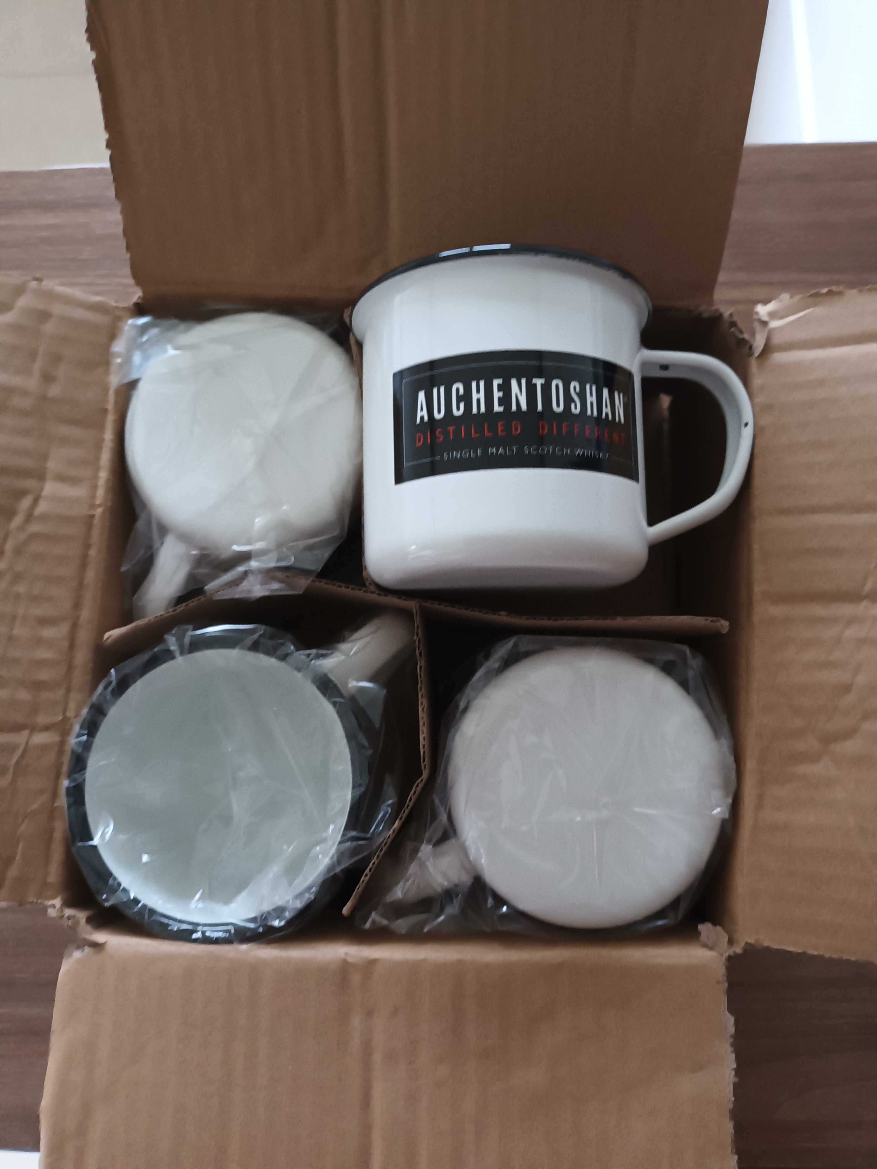 Zestaw kubków metalowych do whisky 4 szt. NOWE