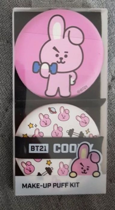 Gąbeczki do makijażu Cooky BTS, BT21